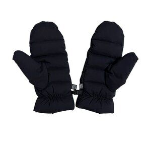 Super World Black Winter Down-Filled Mittens (S)
